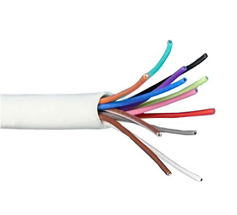 Кабель связи сигнальный медь КСПВ 12 скрут. белый ГОСТ КСПВ 12*0,5