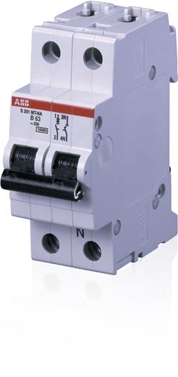 ABB Выключатель автоматический 1P+N S201MT-B10NA 2CDS271106R0105