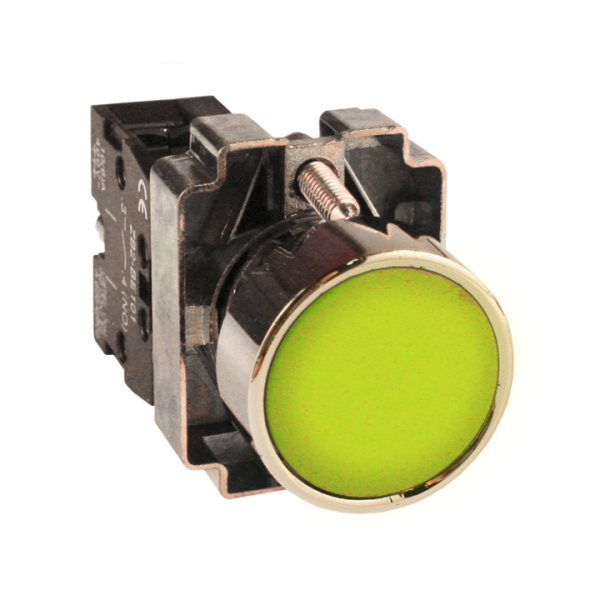 EKF PROxima Кнопка BA51 желтая NO