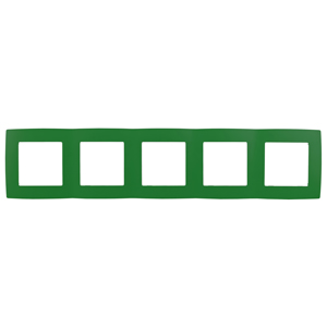 ЭРА 12-5005-27 Зелёный Рамка на 5 постов, 12