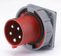 Купить DEKraft Вилка щитовая 635 3Р+РЕ+N 63А 380В IP67 ВЩ-102