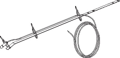 ABB Комплект монтажный 800/1000 мм для TVOC-2 1SFA663006R1002