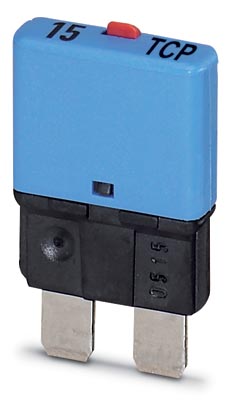 Phoenix Contact Тепловой защитный выключатель TCP 15/DC32V 0700015