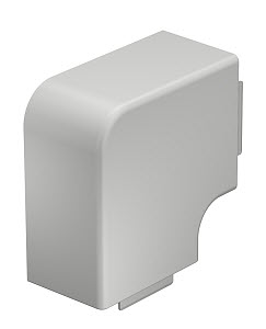 Купить OBO Bettermann Угол плоский кабель-канала WDK 60x90 мм, ПВХ светло-серый RAL7035 6183417