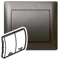 Legrand Galea Life Темная Бронза Клавиша 2-я для жалюзийного выключателя 771214