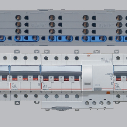 Купить Legrand HX3 Распределительный блок оптимизированный до 125А автоматические зажимы 405230