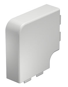 Купить OBO Bettermann Угол плоский кабель-канала WDK 40x110 мм, ПВХ белый 6192874