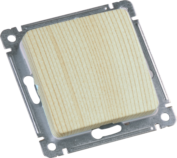 Hegel Мастер внутр Сосна ВС10-411-02 Выключатель 1-клавишный, механизм