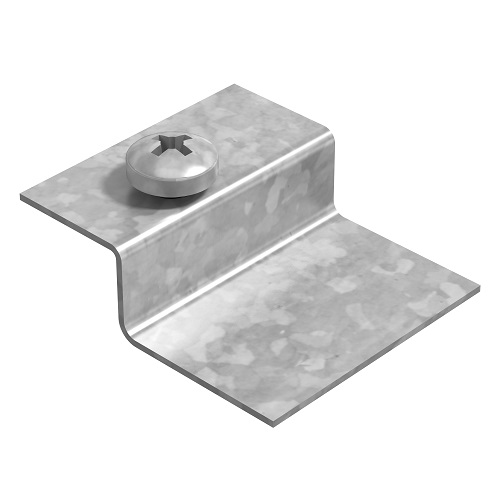 OSTEC Фиксатор крышки лестничного лотка ЛКР, толщ. 1,0 мм, Сендзимир цинк