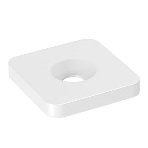 Купить OBO Bettermann Шайба для распределительного канала VH 22x23x3 Ø5 мм, ПВХ, серый 6178548