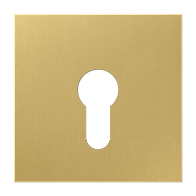 JUNG центральная плата для замка, латунь Classic ME2925C