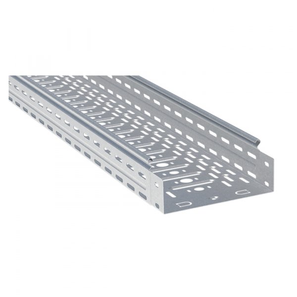 EKF PROxima Лоток перфорированный металлический 80х100х3000-0,8мм (24м) HDZ