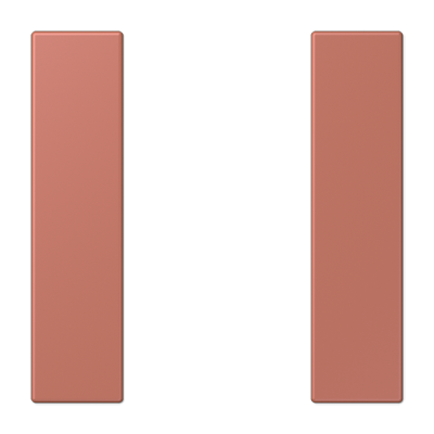 JUNG Набор накладок 1 группа для модулей F50 термопласт Les Couleurs® Le Corbusier LC501TSA32121