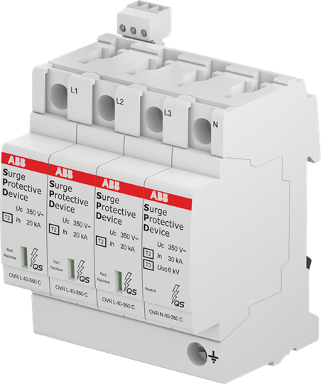 ABB УЗИП OVR T2 3N 80-440s P QS 2CTB815708R4900 ABB УЗИП OVR T2 3N 80-440s P QS 2CTB815708R4900