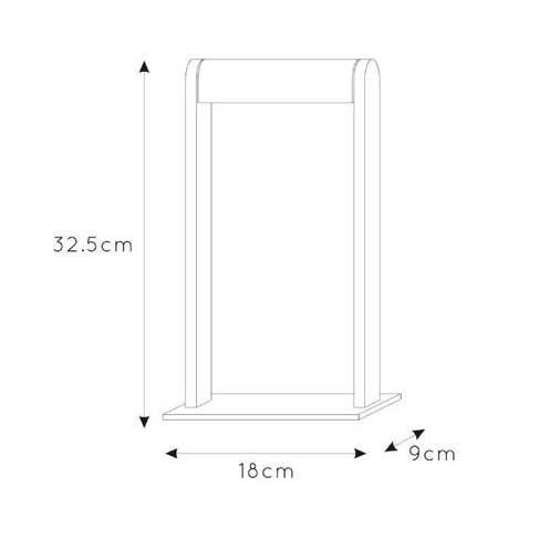 Купить Lucide LORAS Матовое золото / латунь Настольная лампа 30500/01/02