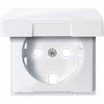 Купить SE Merten SM Бел Актив Центральная плата с крышкой для механизма розетки Schuko (MTN2341-0325)