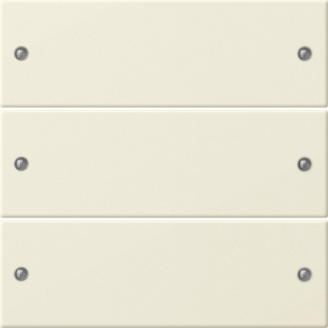 Gira S-55 Крем Комплект клавиш 3-местный 218301