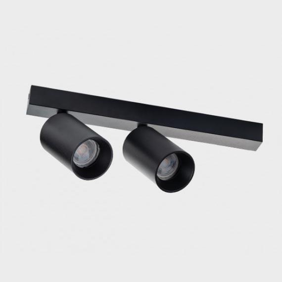 ITALLINE DANNY E2 AS black Светильник потолочный, шт