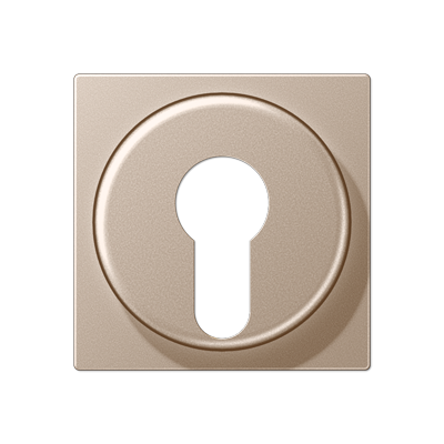 JUNG Крышка для выключателя с замком шампань A528PLCH
