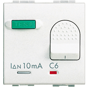 BT Автоматический выключатель 2х полюсный дифференциальный 16А 230в 2 модуля N4305/16