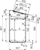 Купить SE Пульт без консоли,нерж.сталь 1000x800x600 NSYSDX8