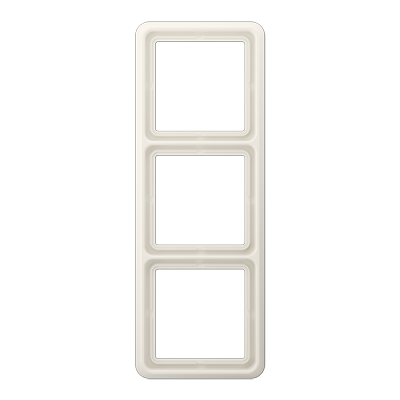 JUNG CD 500 Бежевая Рамка 3-ая CD583W