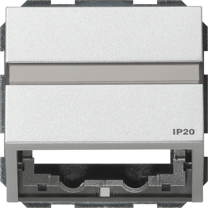 Gira Накладка с опорной пластиной для розеток средств связи 087065