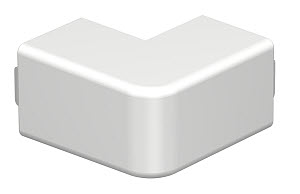 Купить OBO Bettermann Угол внешний кабель-канала WDK 25x25 мм, ПВХ, белый 6192173