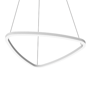 Varton Светодиодный светильник Enso A 1100х1040х40 мм 78 Вт 3000 К подвесной RAL9003 белый матовый с рассеивателем опал V1-R0-0A524-30000-2007830