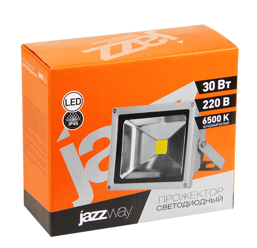 Купить Jazzway Прожектор светодиодный PFL 30W 6500К серый .1001290