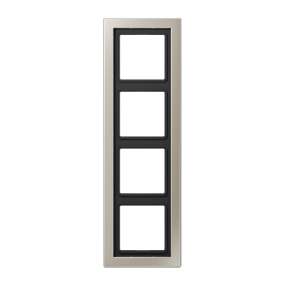 JUNG LSD Edelstahl Рамка 4-ая (лакированный) ESD2984-L