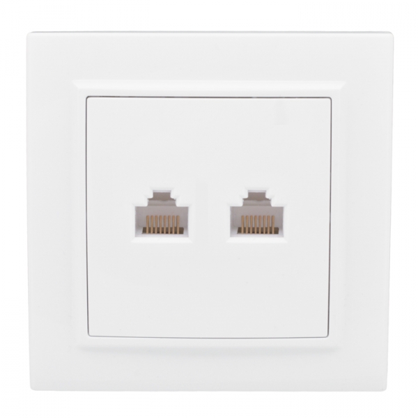 EKF Basic Минск Белый RJ-45 2-ая, СП