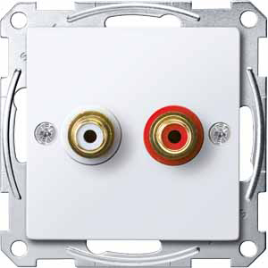 Купить SE Merten SM Механизм аудиорозетки (MTN4350-0325)