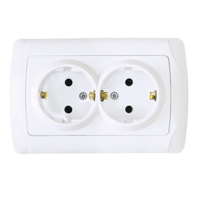 UNIVersal "Маргарита" Розетка Бел 2-ая с/з М0128