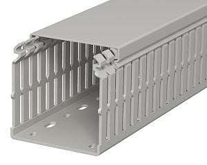 OBO Bettermann Распределительный кабельный канал LKV N 75x75x2000 мм (ПВХ,серый) 6178426