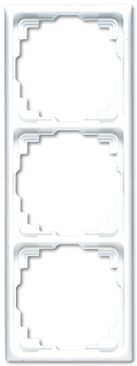 JUNG Рамка для инсталляции в кабельных каналах, 3-кратная белая CD583KWW