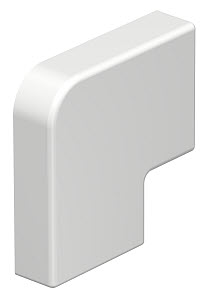 Купить OBO Bettermann Угол плоский кабель-канала WDK 10x30 мм, ПВХ, белый 6154220