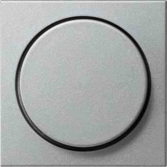 Gira S-55 Алюминий Накладка светорегулятора поворотного 065026