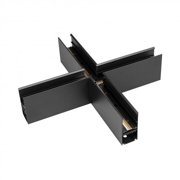 Arlight Коннектор крестовой MAG-CON-4592-X90 (BK) (IP20 Металл, 3 года) 026915