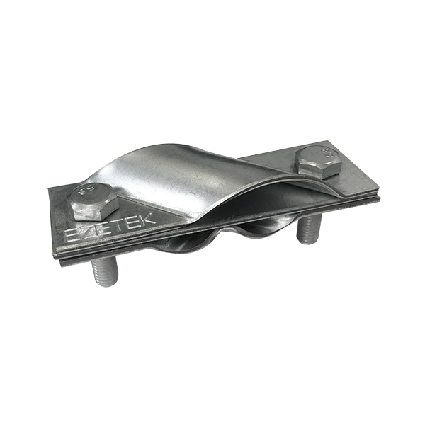 EZETEK Зажим заземления стержень - полоса/пруток диагональный, оцинк. 62815