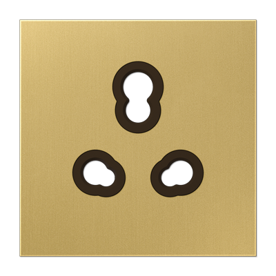 JUNG Центральная плата, латунь Classic ME2521INCPL