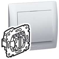 Купить Legrand PRO 21 Мех Переключатель кнопочный 2-х клавишный 775818