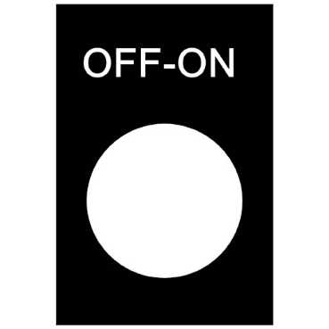 Купить SE Маркировка "OFF-ON" ZB2BY2367