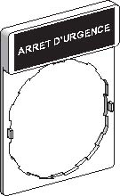 Купить SE Маркировка "ARRET D'URGENCE" ZBY2130