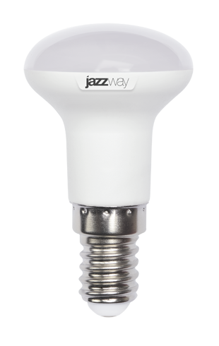 Jazzway Лампа светодиодная (LED) с отражателем d39мм E14 120° 5Вт 220-240В матовая тепло-белая желтая 3000К .1033581