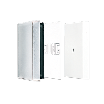 JUNG Прозрачная клавиша для любых надписей LS990NAGL