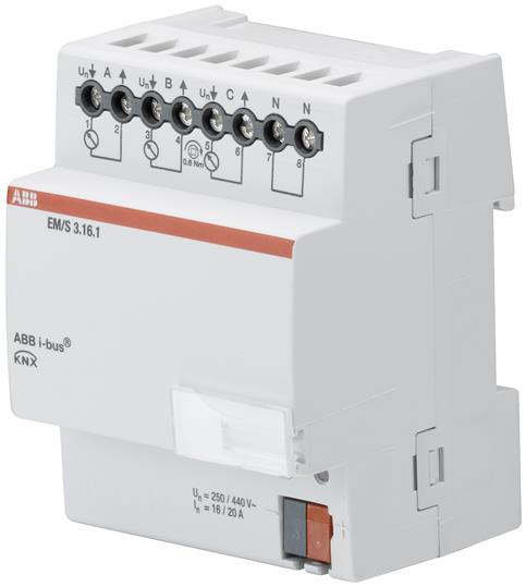 ABB EM/S3.16.1 Модуль измерения потребления электроэнергии, 16/20А 2CDG110148R0011