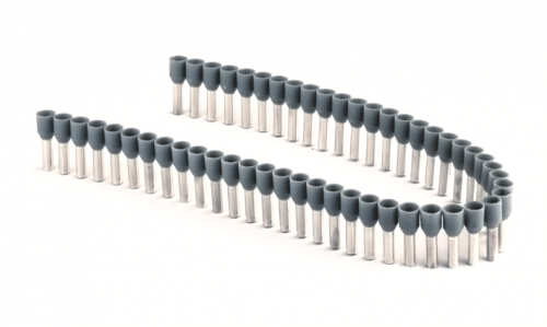 DKC Наконечник-гильза 8 мм с изолир.фланцем 1,50 кв.мм черный (НШВИ-Л)