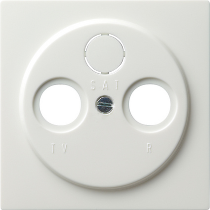 Gira S-Color Белый Накладка TV-FM-(SAT) розетки 086940