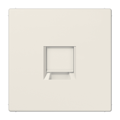 JUNG Плата (фиксация защёлкиванием) для одного модуля термопласт слоновая кость LS1969-1WE